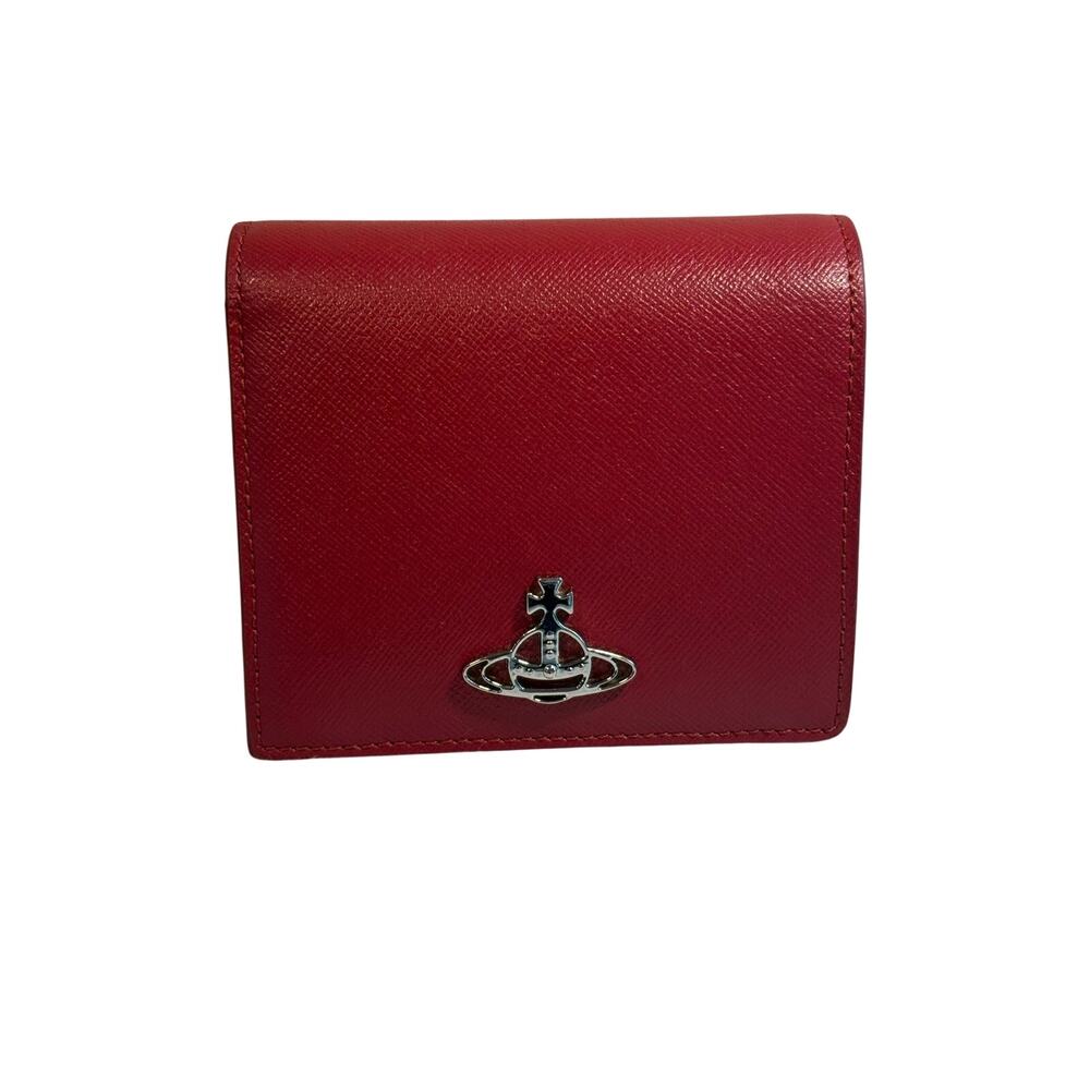 Vivienne Westwood Red Leather Wallet